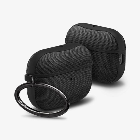 ACS05483 - Apple AirPods Pro 2 Case Urban Fit in black showing the front